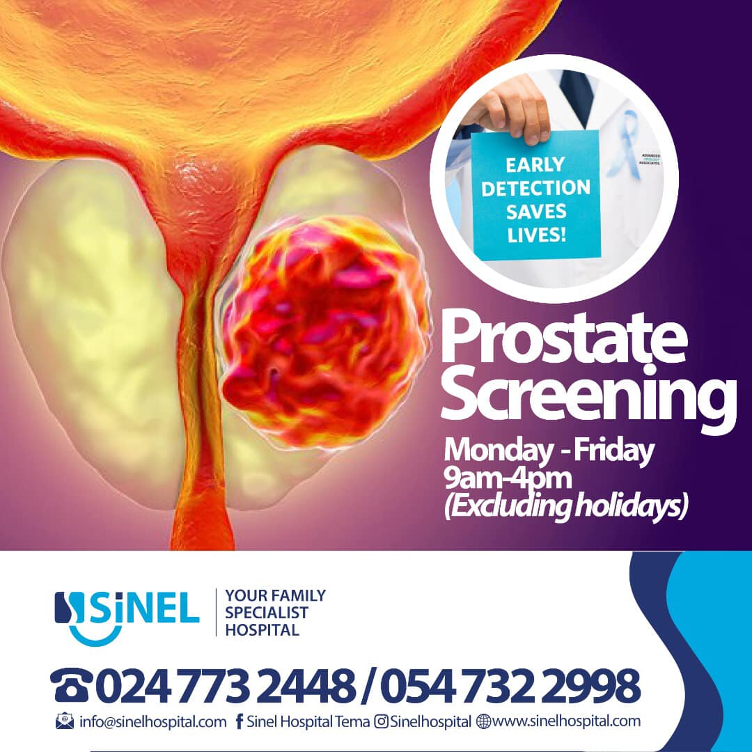 GET YOUR PROSTATE CHECKED