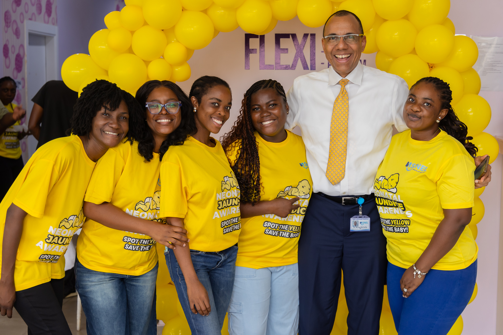 Staff @ Newborn Jaundice Awareness Month